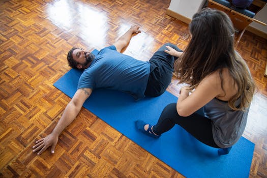 Nurses participating in a wellness program