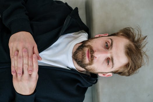 image of a healthcare professional practicing mindfulness