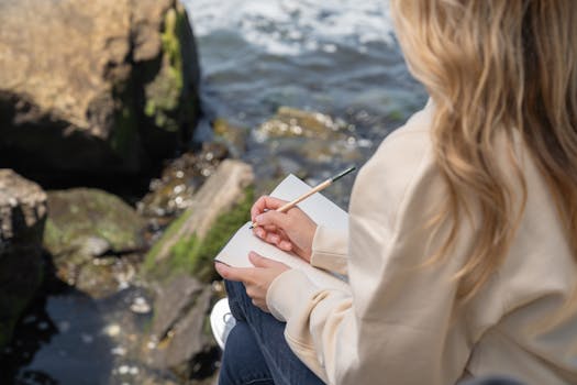 nurse taking a moment for self-care