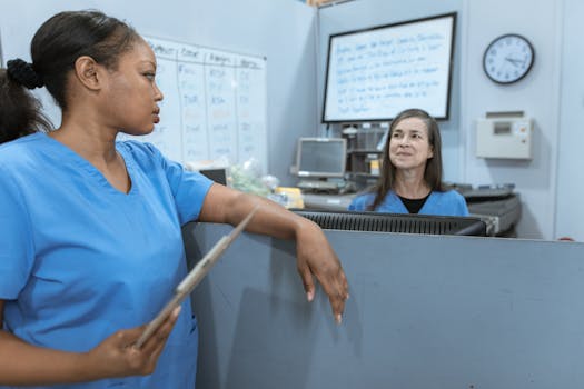 healthcare team communicating effectively