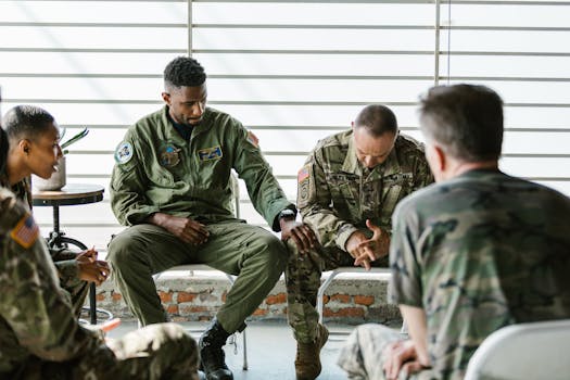 Healthcare team during a debriefing session