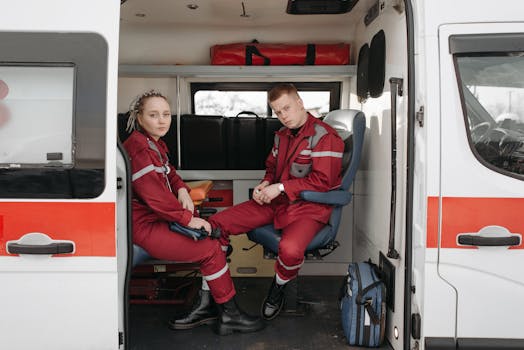 Healthcare team collaborating during a shift