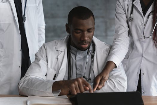 image of a healthcare team in a meeting